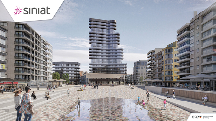 Heldentoren Knokke (België) – nieuwbouwproject 